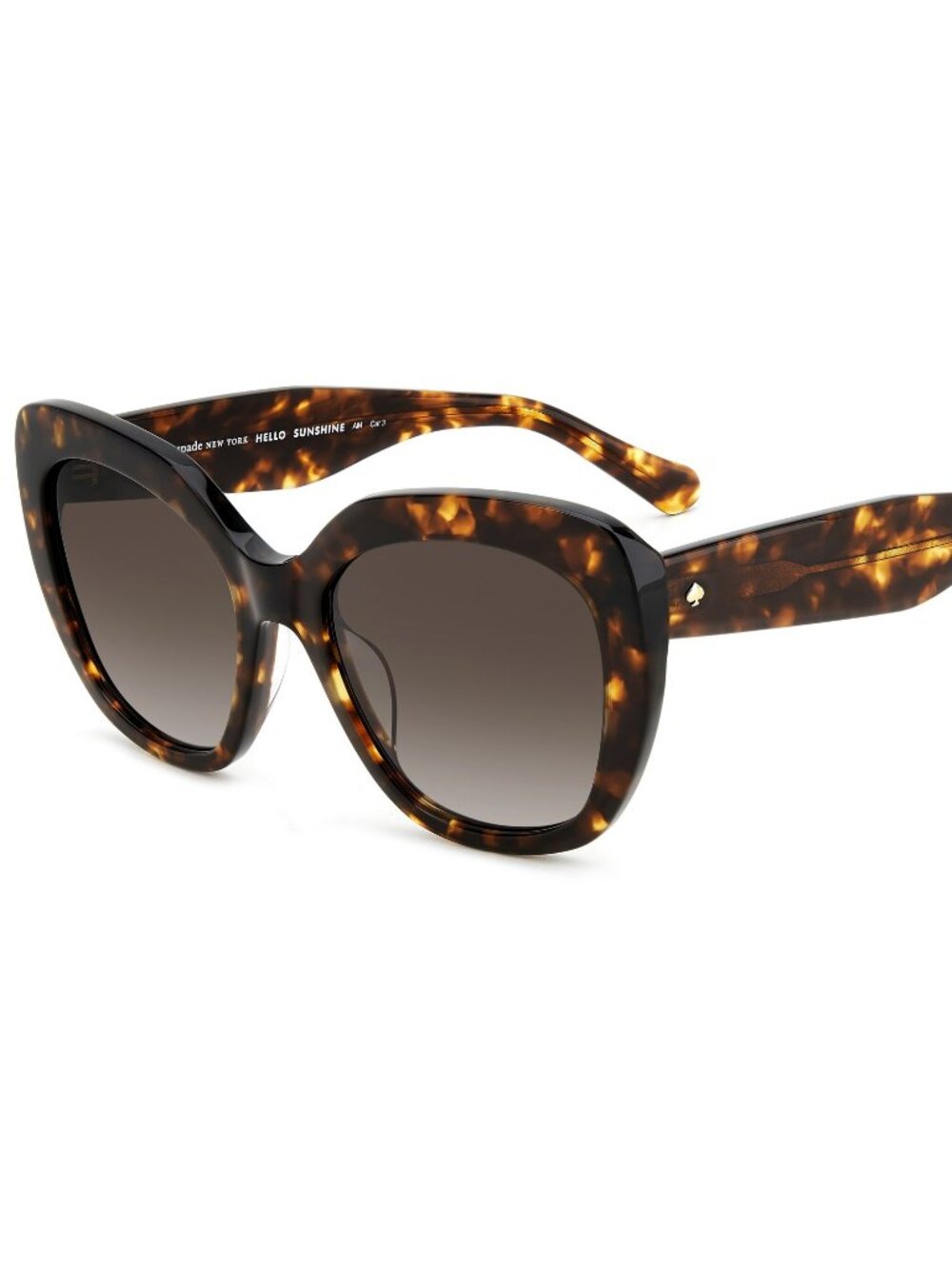 KATE SPADE WINSLET/G/S 0086HA HAVANA BROWN GRADIENT AUTHENTIC SUNGLASSES - Picture 2 of 6